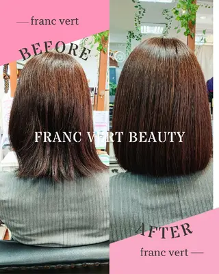 ショート あや/くせ毛美容師 による縮毛矯正のヘアスタイル