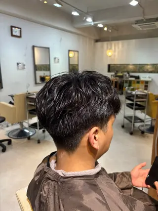 パーマ 藤木 日菜乃のヘアスタイル