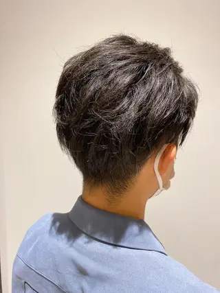 ショート メンズ 大人かわいい×艶髪 🤍塩川のヘアスタイル