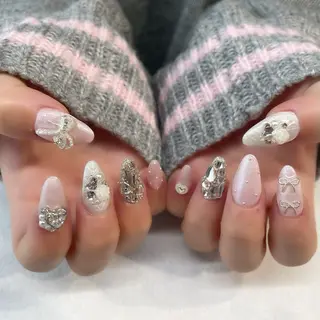 ネイル 💎🐰 saki. m 🐰💎のネイルデザイン