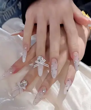 ロング 小方 サトミのネイルデザイン