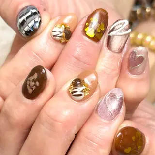 ネイル ネイルサロンmuumii所属・東十条muumii ネイルまつ毛のネイルデザイン