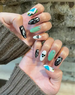 ネイル いちじゅう あおいのネイルデザイン