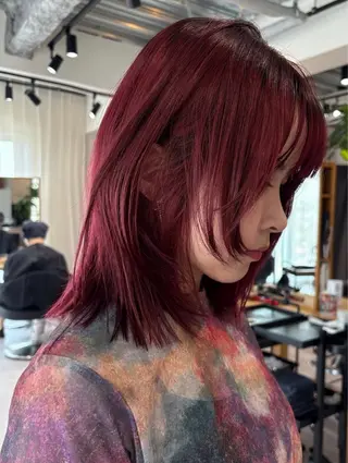 ミディアム iroha/ n.w.h🎀のヘアスタイル