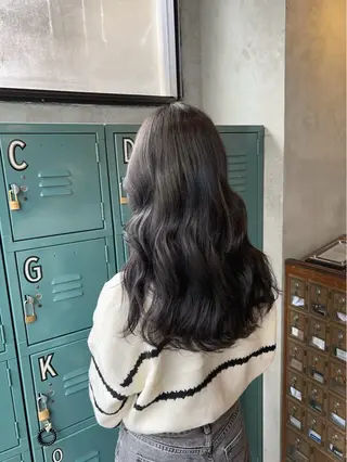 ロング カラー ヘアアレンジ 透明感/艶髪矯正 🪐takushiのヘアスタイル