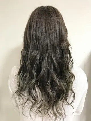 ロング カラー 池田 雄太 ✨美髪縮毛矯正✨のヘアスタイル