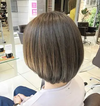 ショート 🦋ミルクティーベー ジュ🦋mayukiのヘアスタイル