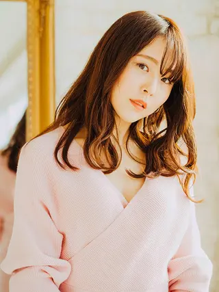 セミロング カラー 丹生 滉太のヘアスタイル