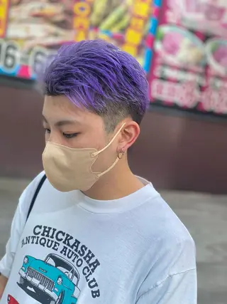 ショート sunc所属・梅田l大人韓国ヘア レイヤー×艶カラーのヘアスタイル