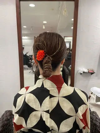 ヘアアレンジ HempBeauty 浅野アサミのヘアスタイル