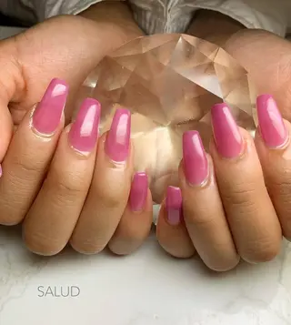 セミロング ネイル Nail Salon SALUDのネイルデザイン