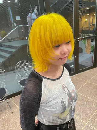 ミディアム 神野 翔のヘアスタイル