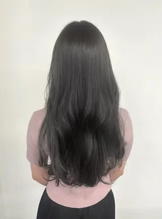 ロング カラーモデル募集/ 小山栞のヘアスタイル