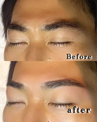メンズ アイブロウ 自信が持てるお目元に 🪽✨moemiのマツエク・マツパデザイン