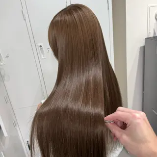 ロング カラー 全席個室美容室 Zina 錦糸町 髪質改善&トリートメント【ジーナ】所属・🎀髪質改善×韓国レ イヤー×透明感/米田のヘアスタイル