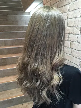 ミディアム セミロング ロング カラー RecheRche【池袋】所属・👑指名率No.1 👑坂口飛翔のヘアスタイル