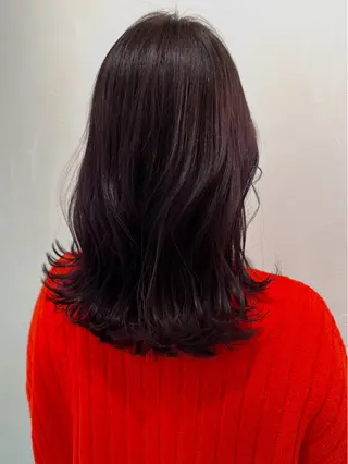 ミディアム カラー 永野真也 透明感カラー🪞のヘアスタイル