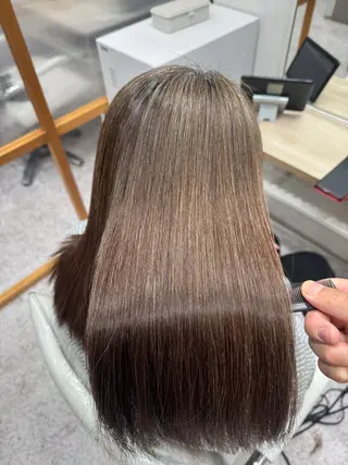 ロング 美髪矯正/髪質改善 /氏原のヘアスタイル