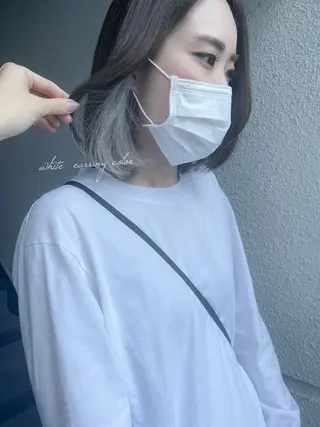 ミディアム カラー カラーパティシエ facce🌼ikoのヘアスタイル