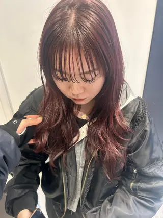 ロング wa kaのヘアスタイル