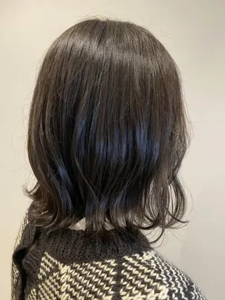 ミディアム カラー 🌹艶髪カラー🌹 津田晴加【西荻窪】のヘアスタイル