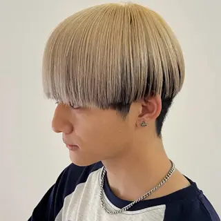 カラー メンズ メンズパーマ/ メッシュ📍ユリのヘアスタイル