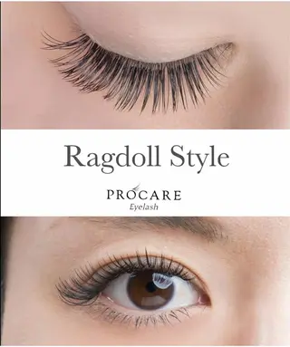 マツエク・マツパ プロケアアイラッシュ みなとみらい店所属・PROCARE みなとみらい店のマツエク・マツパデザイン