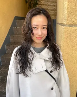 ロング カラー パーマ sachi / tsunaguのヘアスタイル