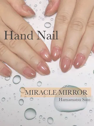 ネイル ミラクルミラー 町野のネイルデザイン