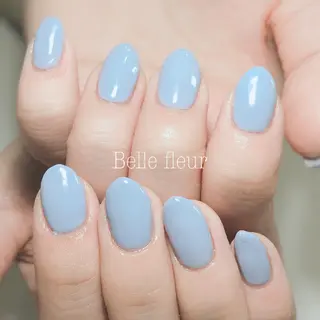 ミディアム ネイル Belle fleurのネイルデザイン