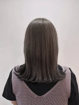 カラー mopa所属・mopa_kaede 暖色カラー/ロングのヘアスタイル