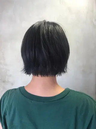 ショート カラー ヘアアレンジ stylist/蛯谷 珠里のヘアスタイル