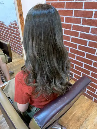 セミロング カラー 岡崎勇人/レイヤー/ 韓国/ケラチンTRのヘアスタイル