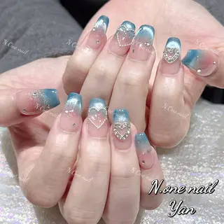 ネイル 長いだし/スカルプ/ パラシェルN.oneのネイルデザイン