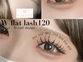 マツエク・マツパ Lashlift 👁️REBESTのマツエク・マツパデザイン