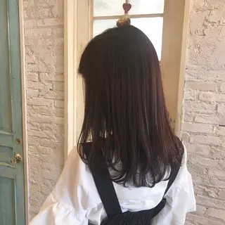 カラー 🫧DECORA 🫧望月涼🫧韓国風のヘアスタイル