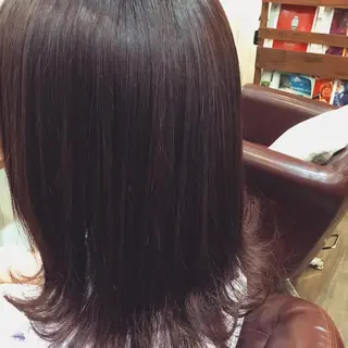 ミディアム カラー embrace エンブレイスのヘアスタイル