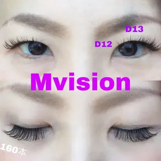 マツエク・マツパ M visionのマツエク・マツパデザイン