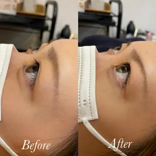 マツエク・マツパ aya/小顔レイヤー /柔らかカラーのヘアスタイル