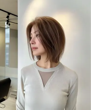 ショート 白髪染めカラー/ 表参道/こはるのヘアスタイル