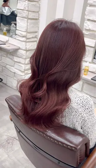 ロング カラー 天王寺髪質改善なら よしみさん✨のヘアスタイル