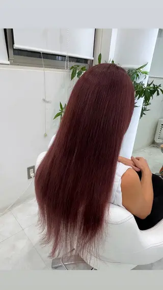 ロング カラー 山森 大地のヘアスタイル