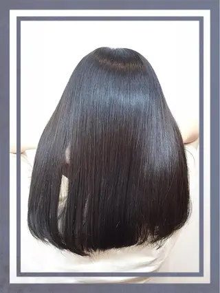 ロング カラー Annon プライベートサロンのヘアスタイル