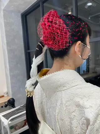 ロング ヘアアレンジ arrow🖤 もえみのヘアスタイル