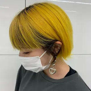 ショート 石崎 真維のヘアスタイル