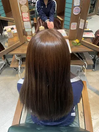 ロング カラー カシータヘアリゾート千年店所属・菱田 天斗のヘアスタイル