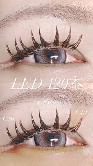 マツエク・マツパ BY EYELASH所属・Chiemi 覚王山のマツエク・マツパデザイン