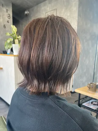 ミディアム カラー 〜tie.hairsalon所属・〜tiehair 小幡のヘアスタイル