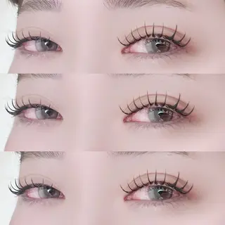 マツエク・マツパ 韓国風顔まわり/ベー ジュ/マツエク♡美咲のマツエク・マツパデザイン