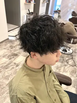 キッズ ショート メンズ ＲＩＣＨＡＩＲ リシェイルのヘアスタイル